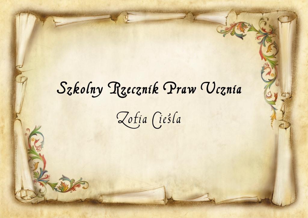 Szkolny Rzecznik Praw Ucznia