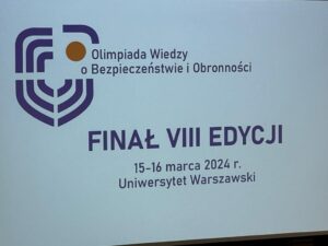 OLIMPIADA WIEDZY O BEZPIECZENSTWIE I OBRONNOŚCI (1)