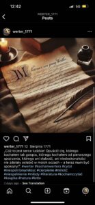 Werter na Instagramie (2)