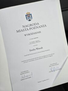 Nagroda dla Emilii (1)