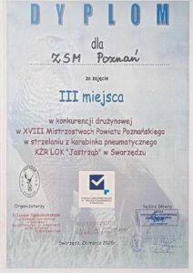 ZSKEN na XVIII Mistrzostwach Powiatu Poznańskiego w strzelectwie (2)