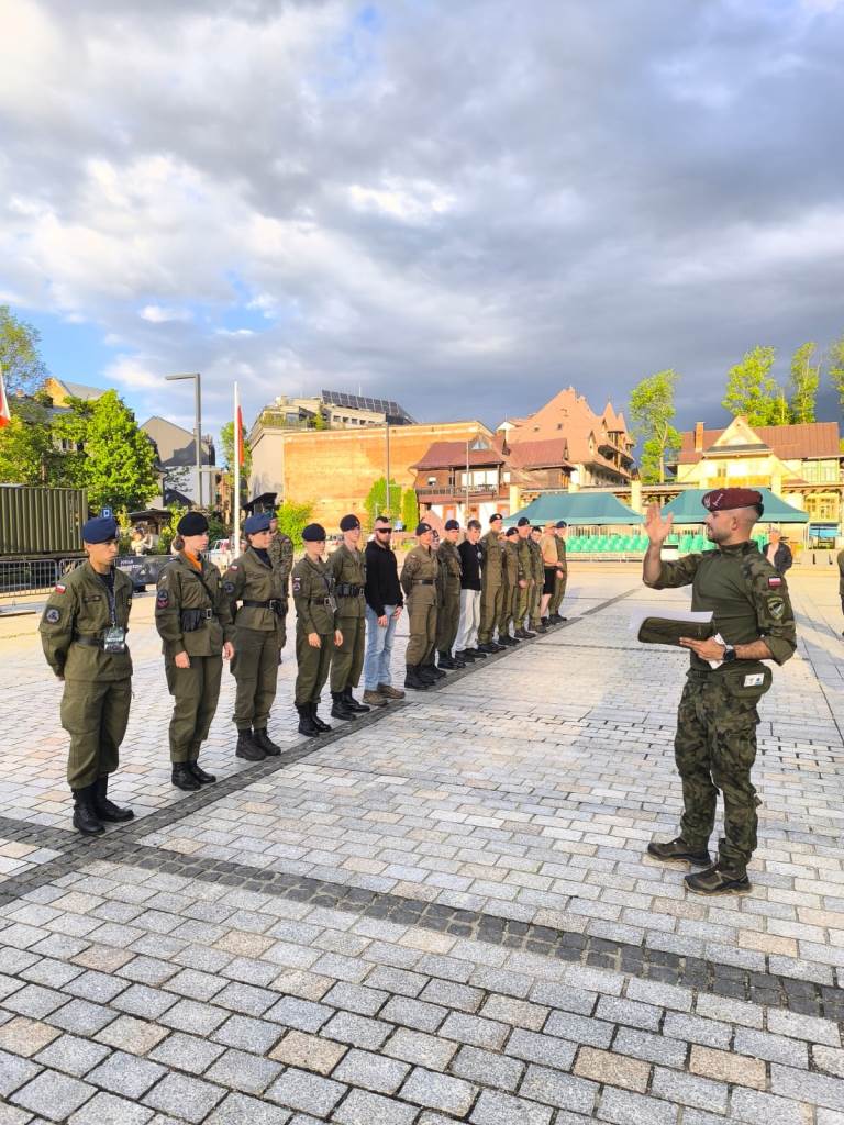 Pokaz musztry Zakopane (2)